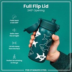 ION8 - Çocuk Su Termosu - Köpekbalığı - 320 Ml - Sızdırmaz