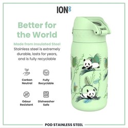 ION8 - Çocuk Su Termosu - Panda - 320 Ml - Sızdırmaz