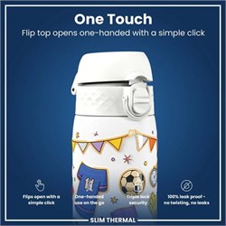ION8 - İnce Su Termosu - Futbol - 500 Ml - Sızdırmaz