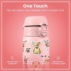 ION8 - İnce Su Termosu - Köpekler - 500 Ml - Sızdırmaz