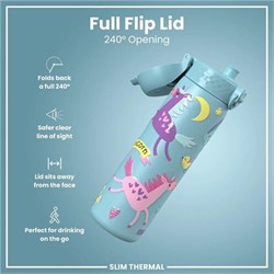 ION8 - İnce Su Termosu - Unicorn - 500 Ml - Sızdırmaz