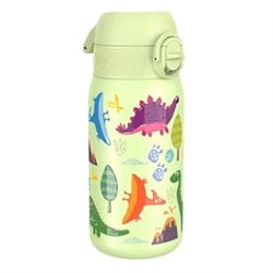 ION8 - Paslanmaz Çelik Çocuk Suluk - Dinozorlar - 400 Ml - Sızdırmaz