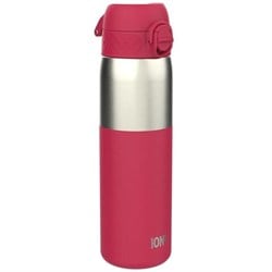 ION8 - Paslanmaz Çelik İnce Suluk - Fuşya - 600 Ml - Sızdırmaz