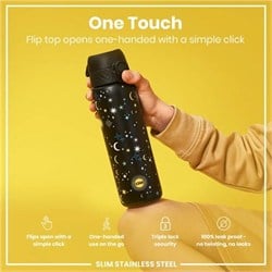 ION8 - Paslanmaz Çelik İnce Suluk - Gökyüzü - 600 Ml - Sızdırmaz