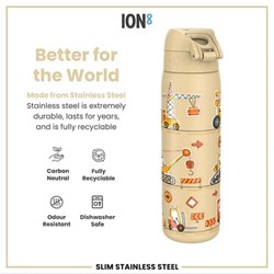 ION8 - Paslanmaz Çelik İnce Suluk - İş Makineleri - 600 Ml - Sızdırmaz