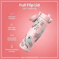ION8 - Paslanmaz Çelik İnce Suluk - Koala - 600 Ml - Sızdırmaz