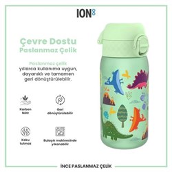 ION8 - Çocuk Suluk - Dinozorlar- 350 Ml - Sızdırmaz - BPA İçermeyen