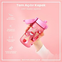 ION8 - Çocuk Suluk - Dondurma- 350 Ml - Sızdırmaz - BPA İçermeyen