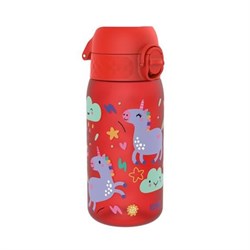 Ion8 - Çocuk Suluk - Kırmızı Unicorn - 350 Ml - Sızdırmaz - BPA İçermeyen