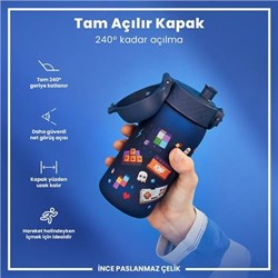 ION8 - Çocuk Suluk - Oyuncu - 350 Ml - Sızdırmaz - BPA İçermeyen