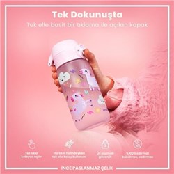 Ion8 - Çocuk Suluk - Unicorn - 350 Ml - Sızdırmaz - BPA İçermeyen