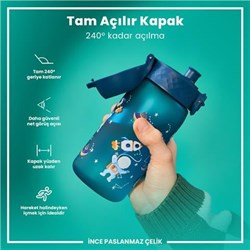 Ion8 - Çocuk Suluk - Uzay - 350 Ml - Sızdırmaz - BPA İçermeyen