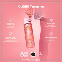 Ion8 - İnce Suluk - Gökkuşağı - 500 Ml - Sızdırmaz - BPA İçermeyen