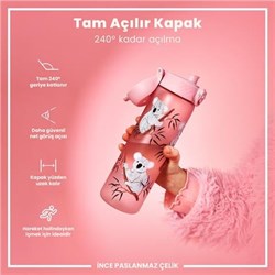 Ion8 - İnce Suluk - Koala - 500 Ml - Sızdırmaz - BPA İçermeyen