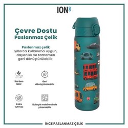 Ion8 - İnce Suluk - Koyu Mavi - 500 Ml - Sızdırmaz - BPA İçermeyen