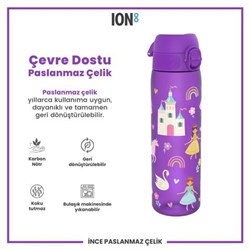 Ion8 - İnce Suluk - Prenses - 500 Ml - Sızdırmaz - BPA İçermeyen