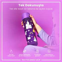 Ion8 - İnce Suluk - Prenses - 500 Ml - Sızdırmaz - BPA İçermeyen