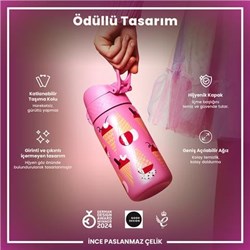 Ion8 - Paslanmaz Çelik Çocuk Suluk - Dondurma - 400 Ml - Sızdırmaz