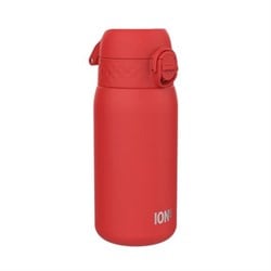 Ion8 - Paslanmaz Çelik Çocuk Suluk - Kırmızı - 400 Ml - Sızdırmaz