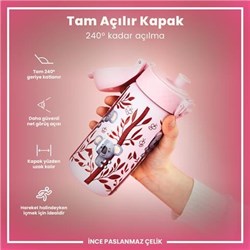 Ion8 - Paslanmaz Çelik Çocuk Suluk - Koala - 400 Ml - Sızdırmaz