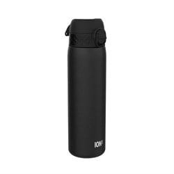 Ion8 - Paslanmaz Çelik İnce Suluk - Siyah - 600 Ml - Sızdırmaz