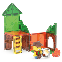 MAGNA-TILES® - Camp Out Manyetik Bloklar - 16 Parça