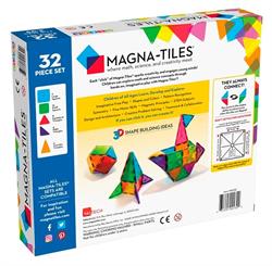 MAGNA-TILES® - Clear Color Set Manyetik Bloklar - 32 Parça
