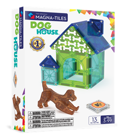 MAGNA-TILES® - Dog House - 13 Parça