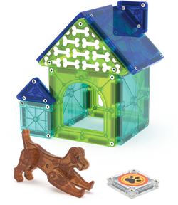 MAGNA-TILES® - Dog House - 13 Parça