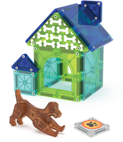 MAGNA-TILES® - Dog House Manyetik Bloklar - 13 Parça