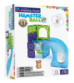 MAGNA-TILES® - Hamster Ball Manyetik Bloklar - 13 Parça