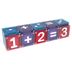 MAGNA-TILES® - Learn Numbers Manyetik Bloklar - 56 Parça