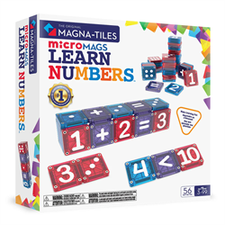 MAGNA-TILES® - Learn Numbers Manyetik Bloklar - 56 Parça
