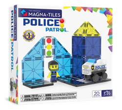 MAGNA-TILES® - Police Patrol - 20 Parça