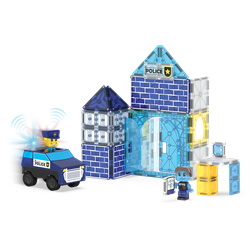 MAGNA-TILES® - Police Station - 35 Parça