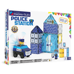 MAGNA-TILES® - Police Station - 35 Parça