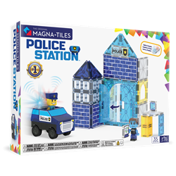 MAGNA-TILES® - Police Station Manyetik Bloklar - 35 Parça