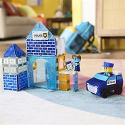 MAGNA-TILES® - Police Station Manyetik Bloklar - 35 Parça