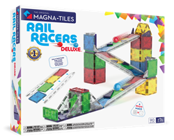 MAGNA-TILES® - Rail Racers Deluxe - 90 Parça