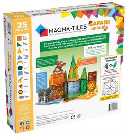 MAGNA-TILES® - Safari Manyetik Bloklar - 25 Parça