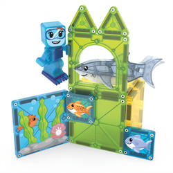MAGNA-TILES® - Shark Dive Manyetik Bloklar - 13 Parça