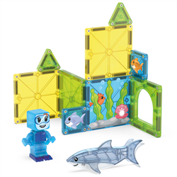 MAGNA-TILES® - Shark Dive Manyetik Bloklar - 13 Parça