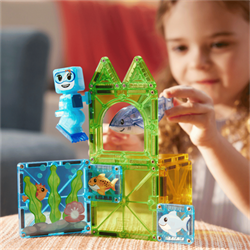 MAGNA-TILES® - Shark Dive Manyetik Bloklar - 13 Parça