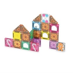 MAGNA-TILES® - Travel Gingerbread House - Micromags Seyahat Seti - 24 Parça