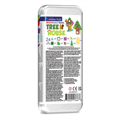 MAGNA-TILES® - Travel Set - Ağaç Ev - 24 Parça