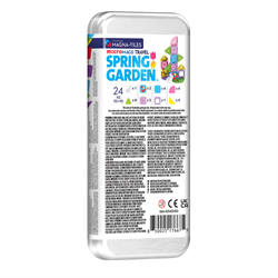 MAGNA-TILES® - Travel Set - Bahar Bahçe Seti Manyetik Bloklar - 24 Parça