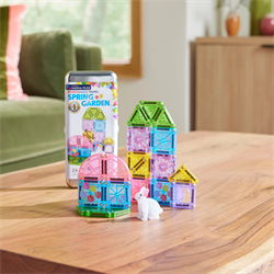 MAGNA-TILES® - Travel Set - Bahar Bahçe Seti Manyetik Bloklar - 24 Parça
