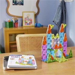 MAGNA-TILES® - Travel Set - Seyahat Seti Manyetik Bloklar - 55 Parça