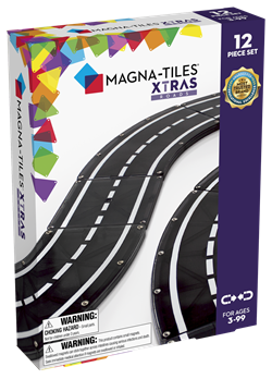 MAGNA-TILES® - XTRA Roads Manyetik Bloklar - 12 Parça