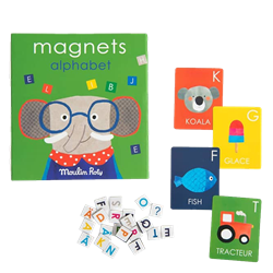 Mıknatıslı Alfabe Oyunu